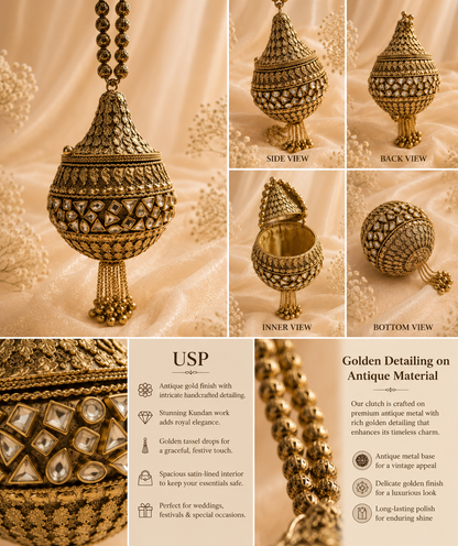 Kundan Royale Clutch