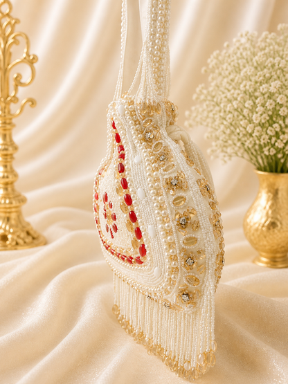 Beaded Potli Clutch (big)