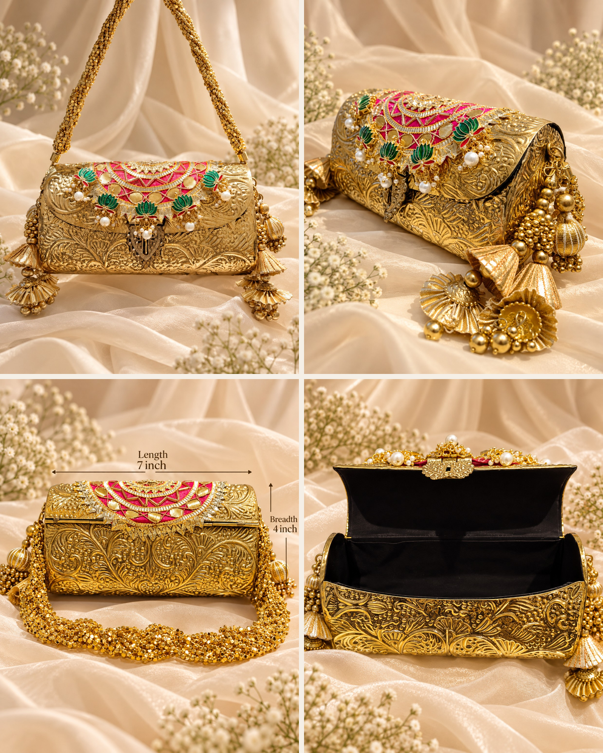 Maharani Gulnaar Luxe Clutch[Big]