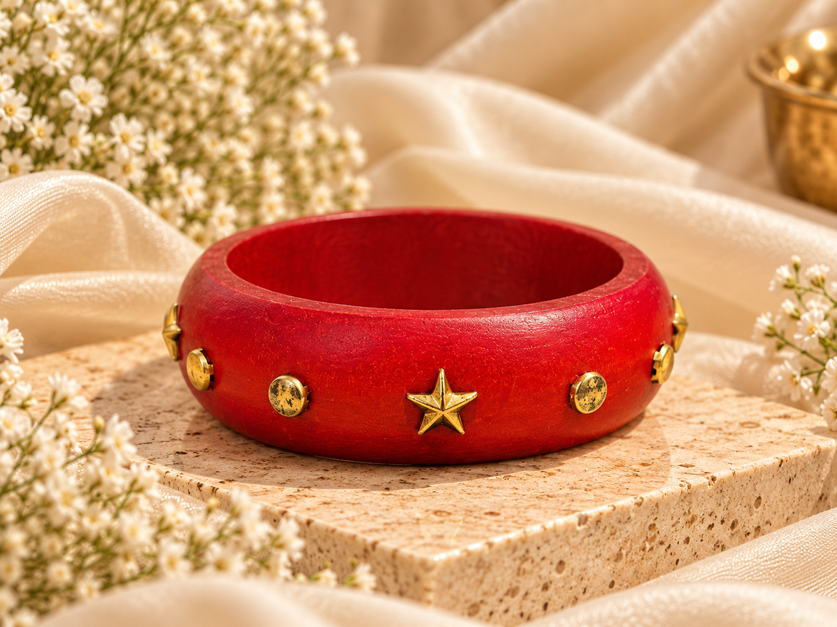 Scarlet Star Bangle