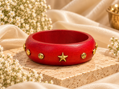 Scarlet Star Bangle