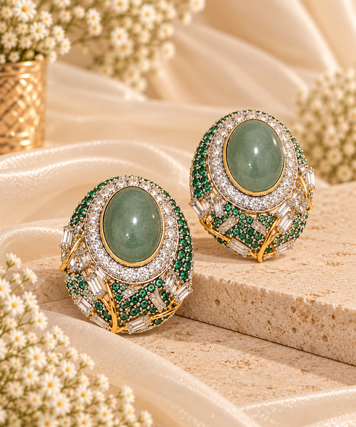 Emerald Royale Earrings