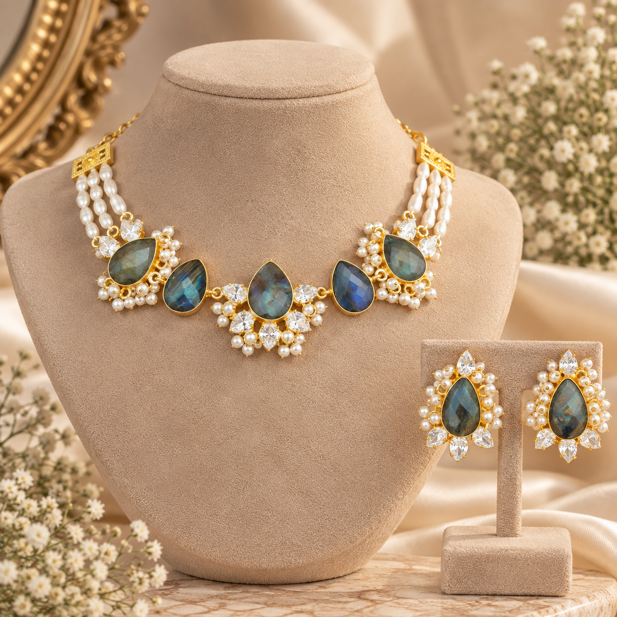 Celestial River Choker Set
