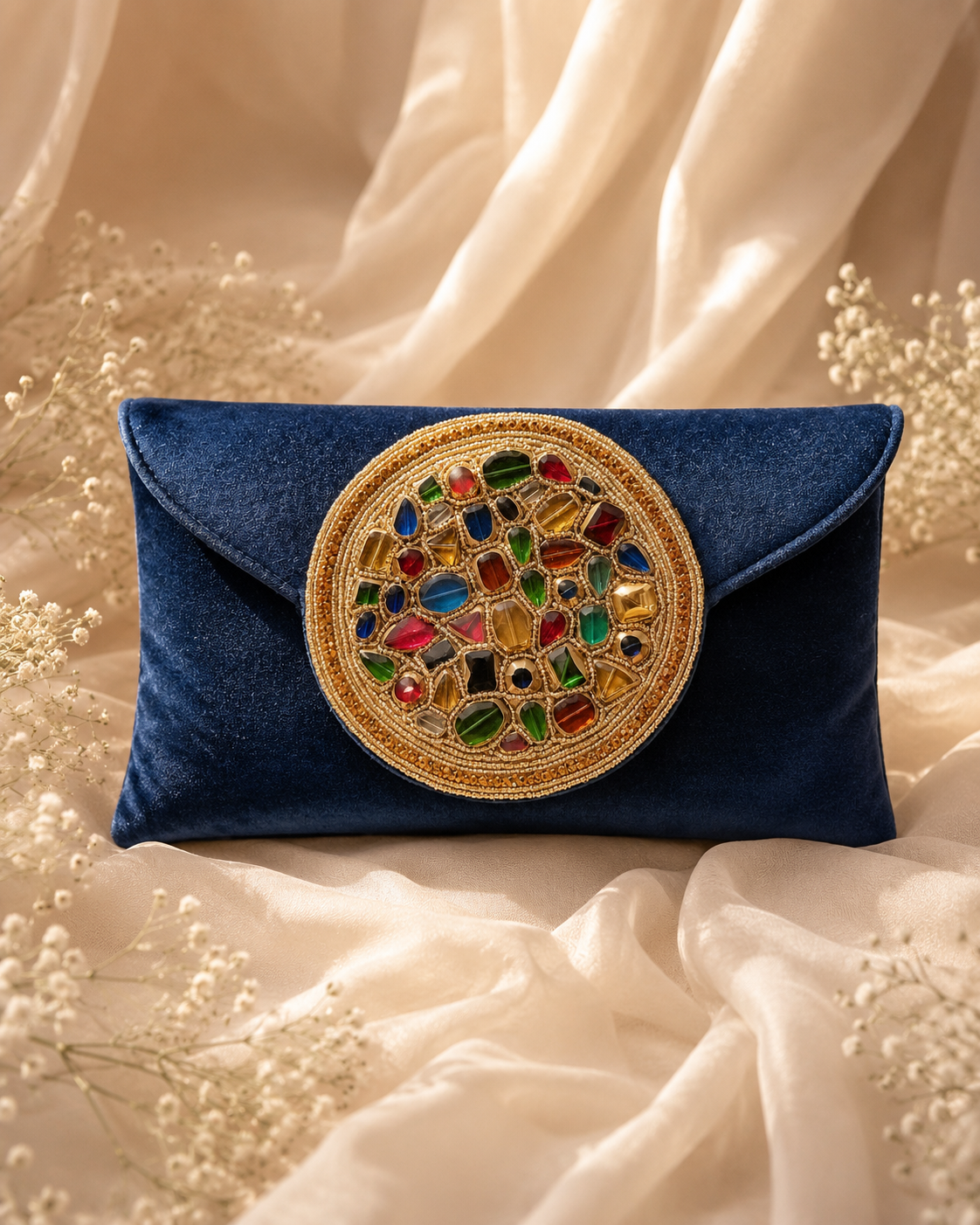 Jewel Stone Clutch(big)