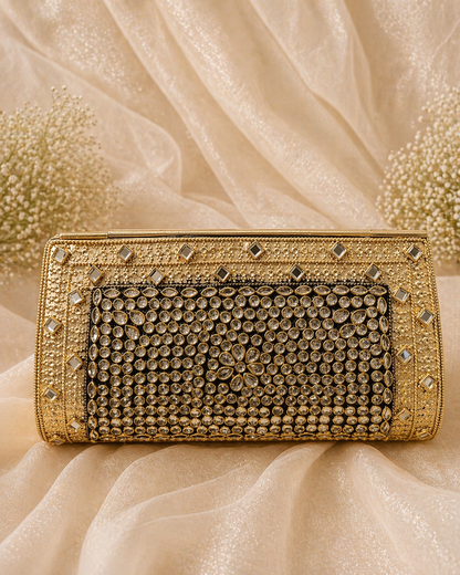 SELVIRA ornate clutch ( big)