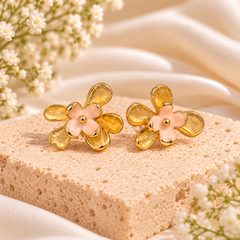 Floral Stud Earrings