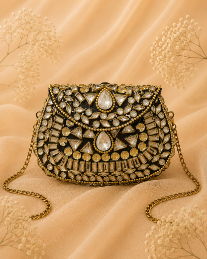 Noir Radiance Clutch (Mini)