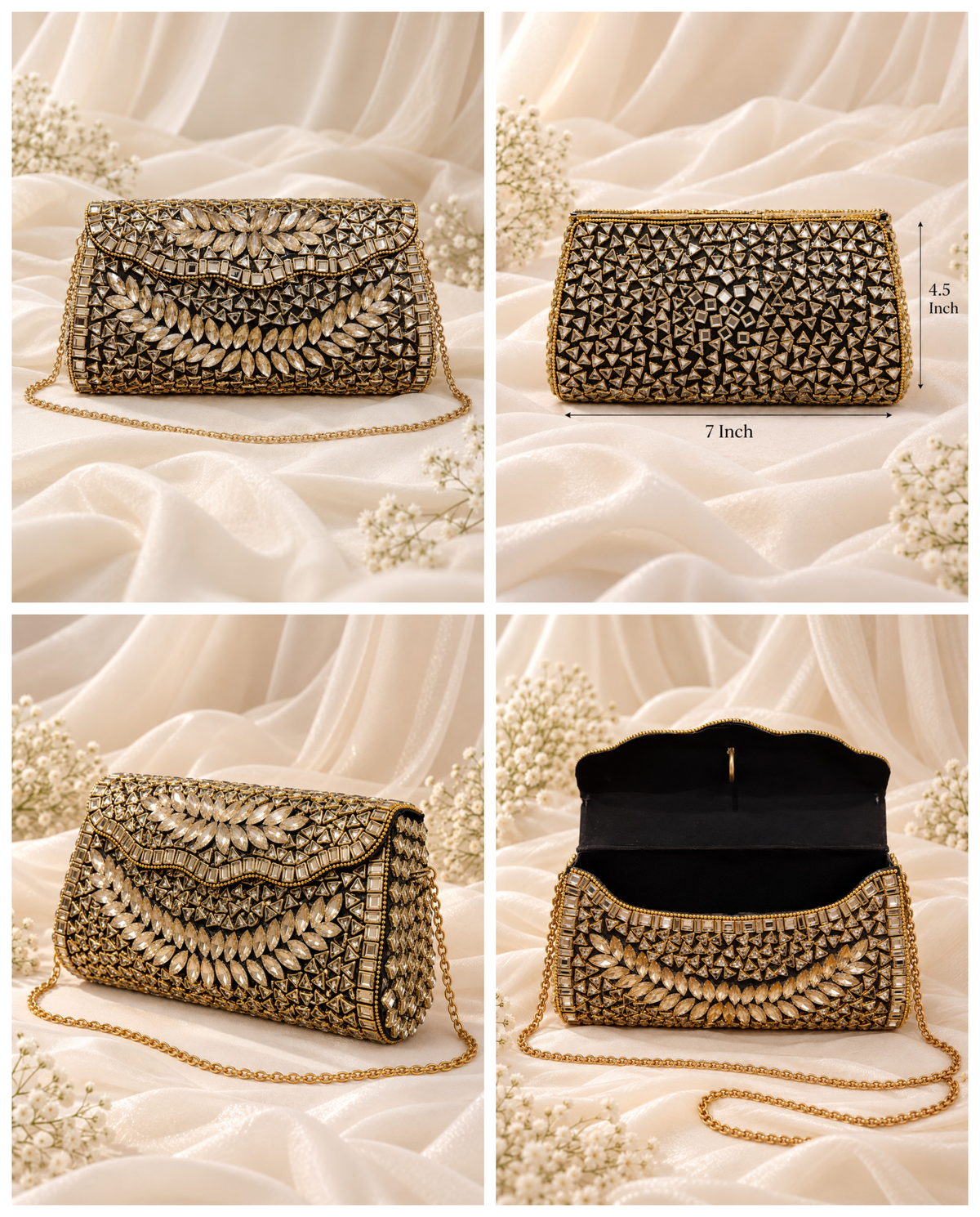 Noor-e-Sultana Luxe Clutch [BIG ]