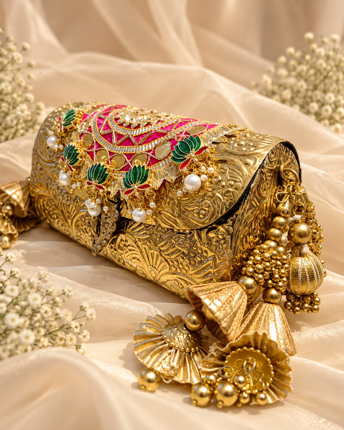 Maharani Gulnaar Luxe Clutch[Big]