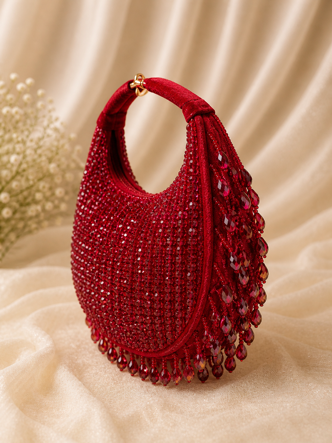 Ruby Beaded Clutch (big)