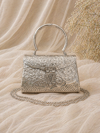Vintage Brass Clutch(miduam)