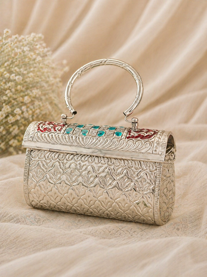Multicolor Brass Clutch(miduam)