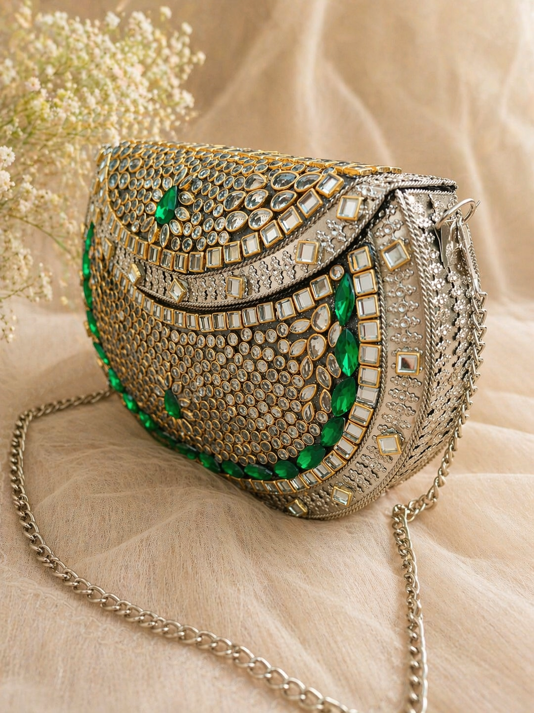 Aabha Kundan Clutch (big)