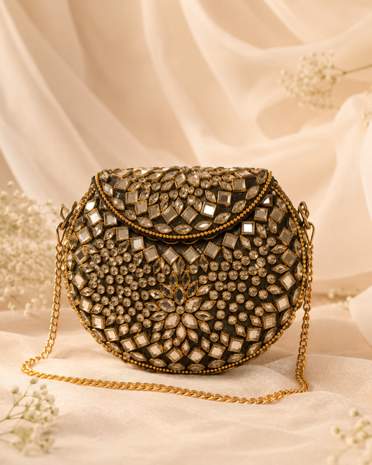Noir Kundan Luxe (Medium)