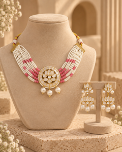 Lotus Bloom Choker Set