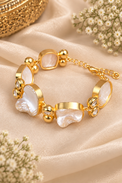 Celestial Pearls Bracelet