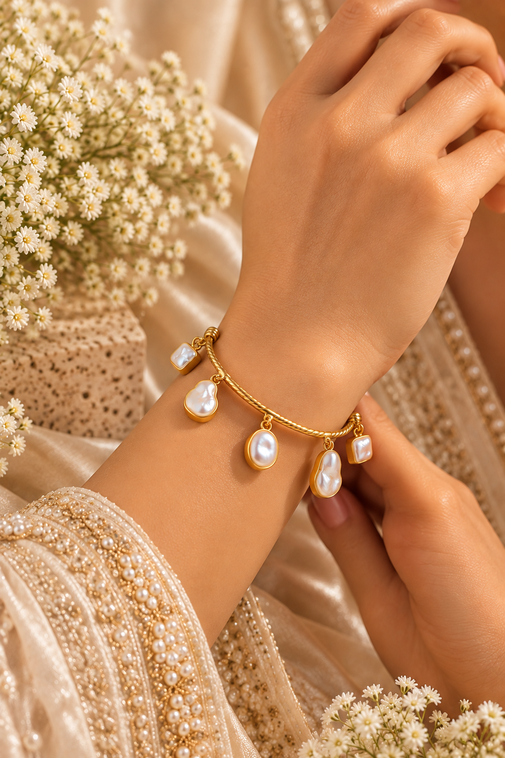 Pearl Drop Bracelet