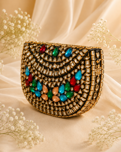 Midnight Mosaic Clutch (miduam)