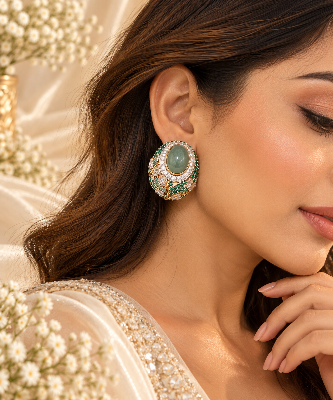 Emerald Royale Earrings
