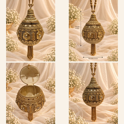 Golden Floral Potli [big]