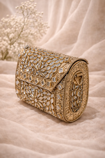 Aafreen Mirror clutch (Mini)