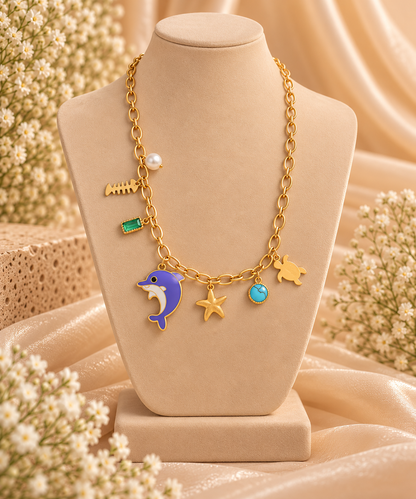 Ocean Charm Necklace