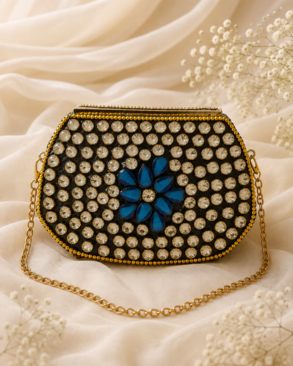 Meher Kundan Clutch (Mini)