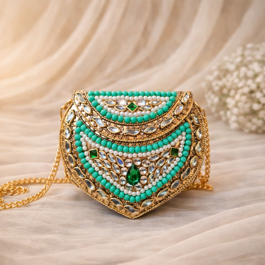 Shahi Panna Clutch (mini)