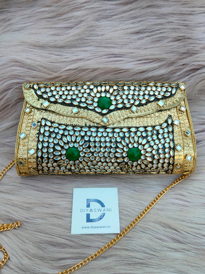 SELVIRA ornate clutch ( big)