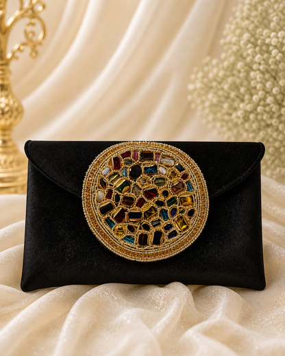 Black Jewel Clutch (big)
