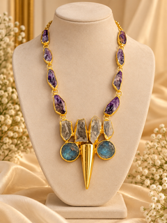 Gilded Vineyard Necklace